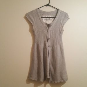 Abercrombie & Fitch Light Grey Cardigan